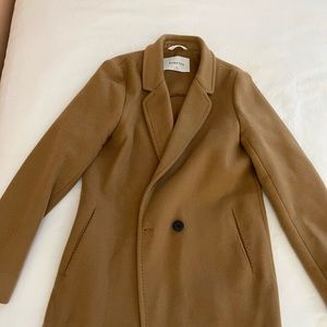 Babaton Stedman Wool Coat - Camel - XS